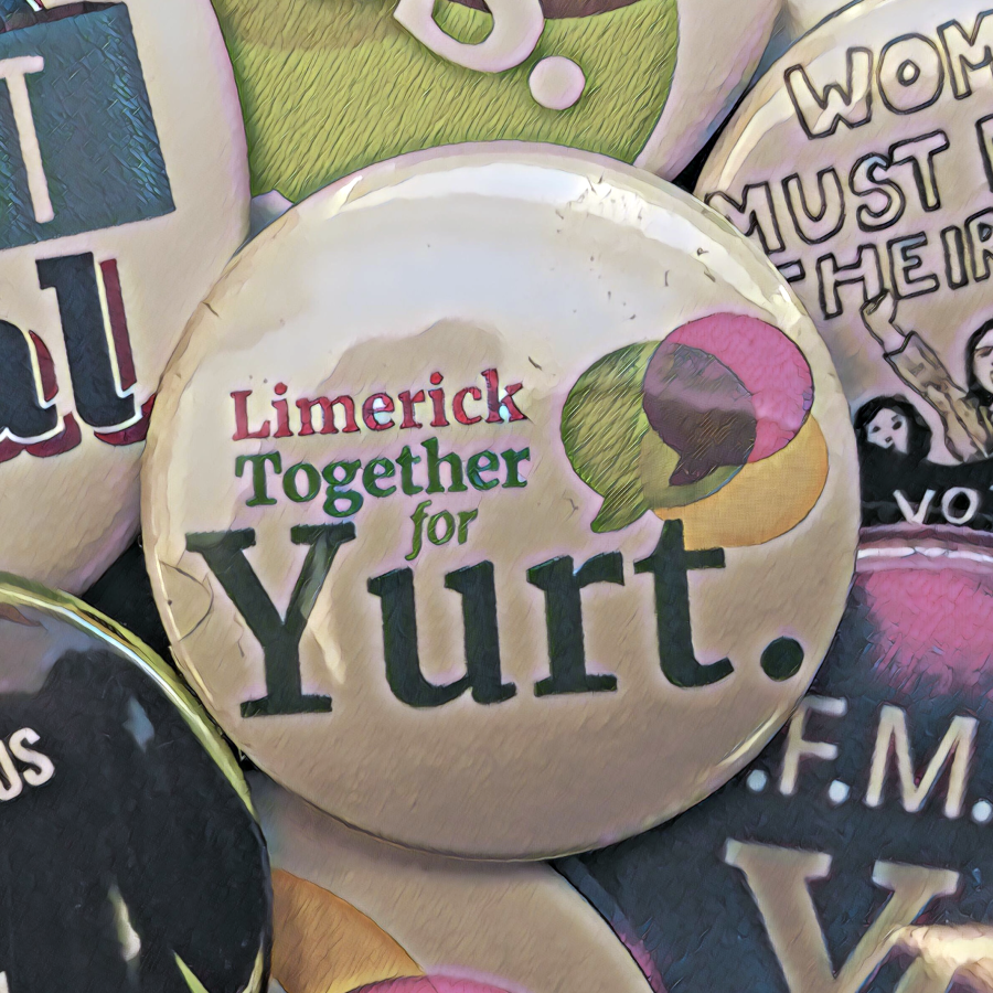 Limerick Together for Yurt badge